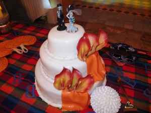 delicious wedding cake
