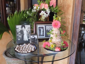 Lauren and Michael - Cake Table