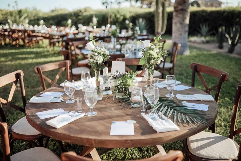 table ideas Mexico wedding