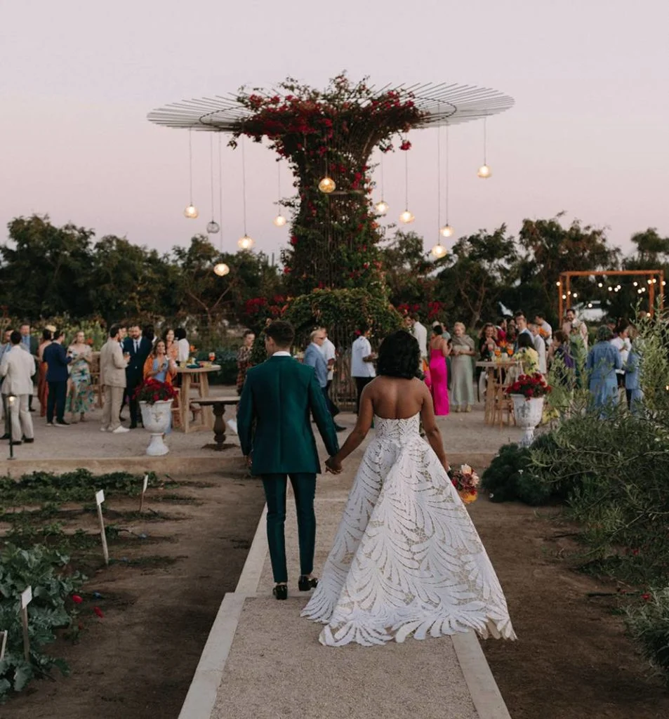 Destination Mexico Wedding Wedding ceremony at the beachfront resort, Villa Santa Cruz in Baja California