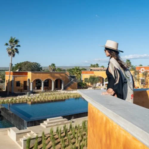 Private rooftop villa Todos Santos Private rooftop Villa with views of the infinity pool and ocean in Todos Santos